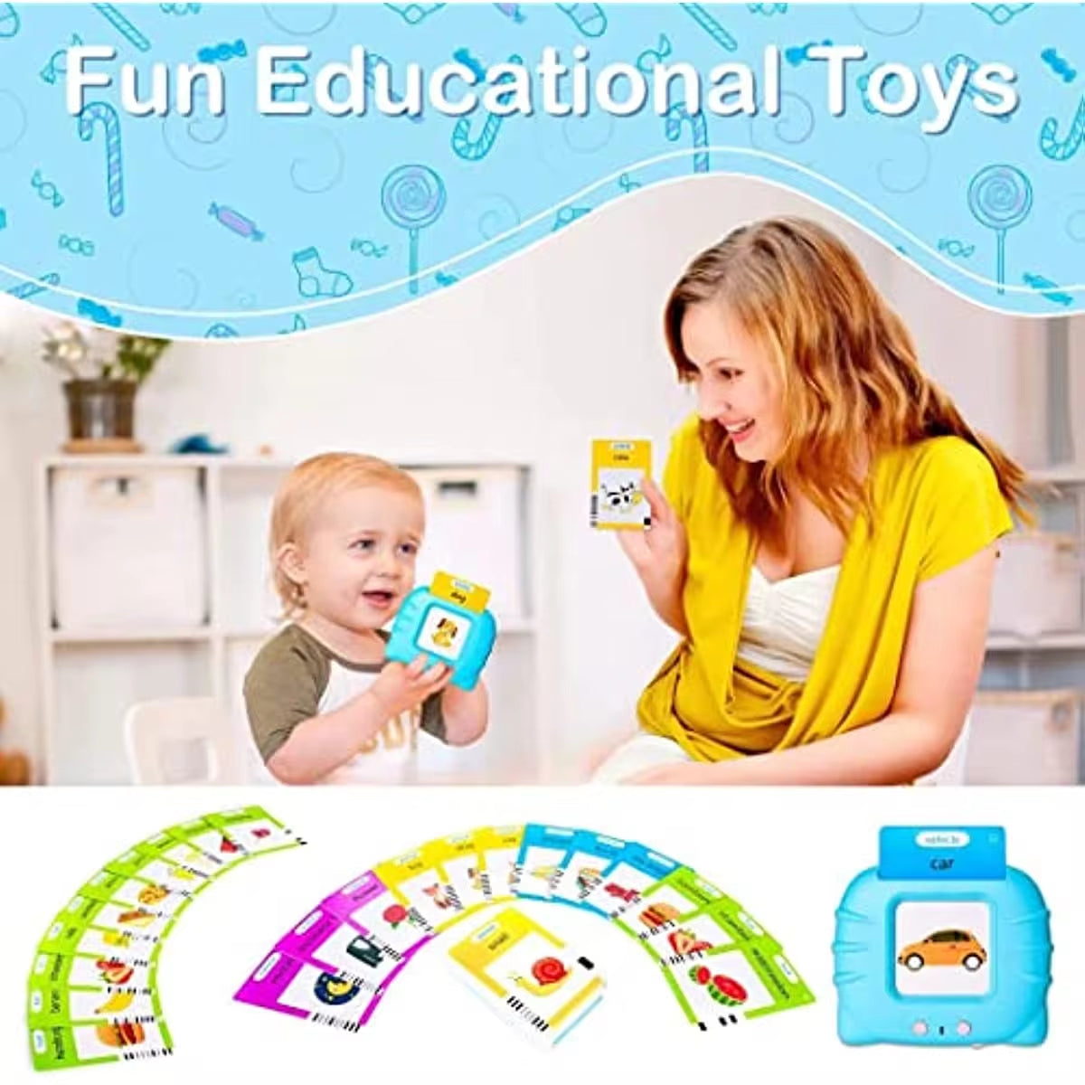 Talking Educational Flash Cards