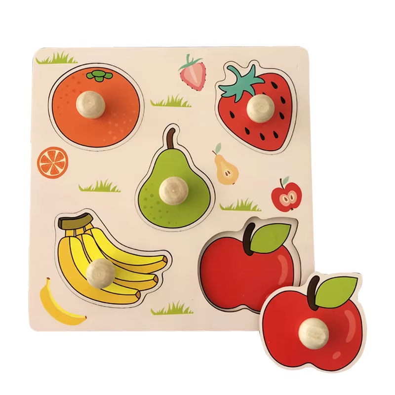 Montessori Wooden Animal Puzzles
