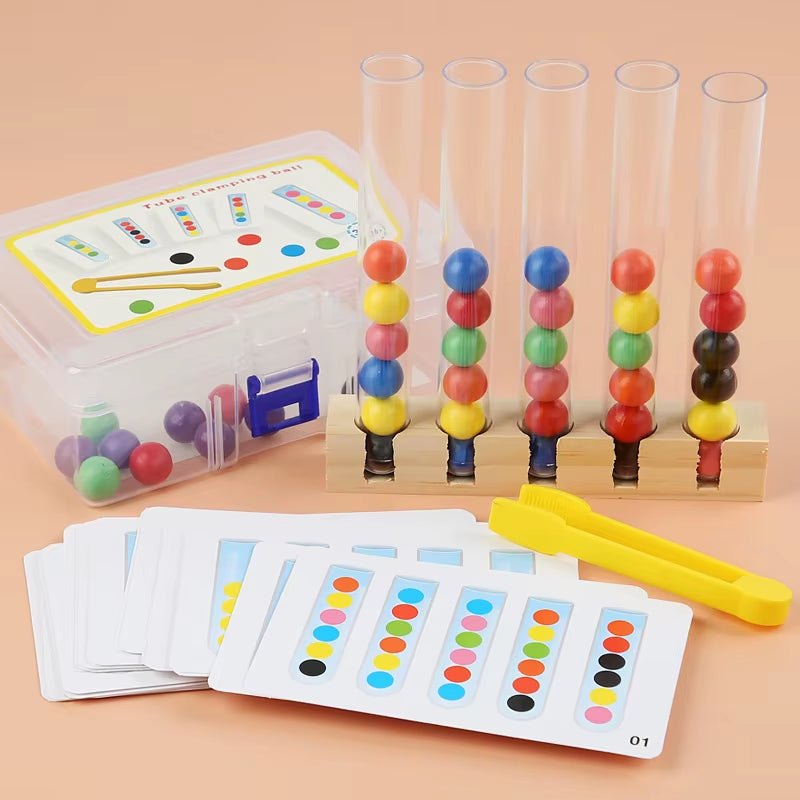 Wooden Beads Sorting Toy