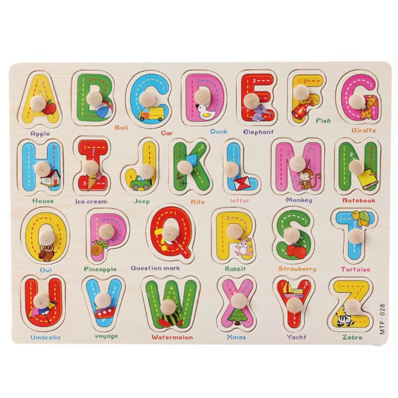 Montessori Wooden Animal Puzzles