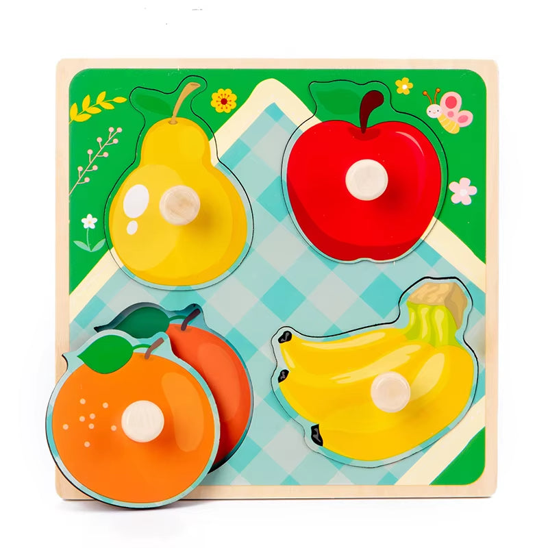 Montessori Wooden Animal Puzzles