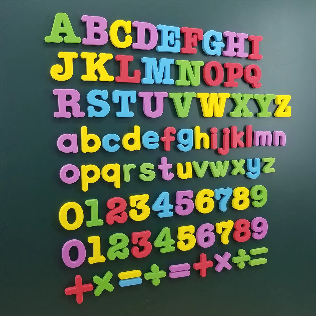 Magnetic Alphabet Number Set