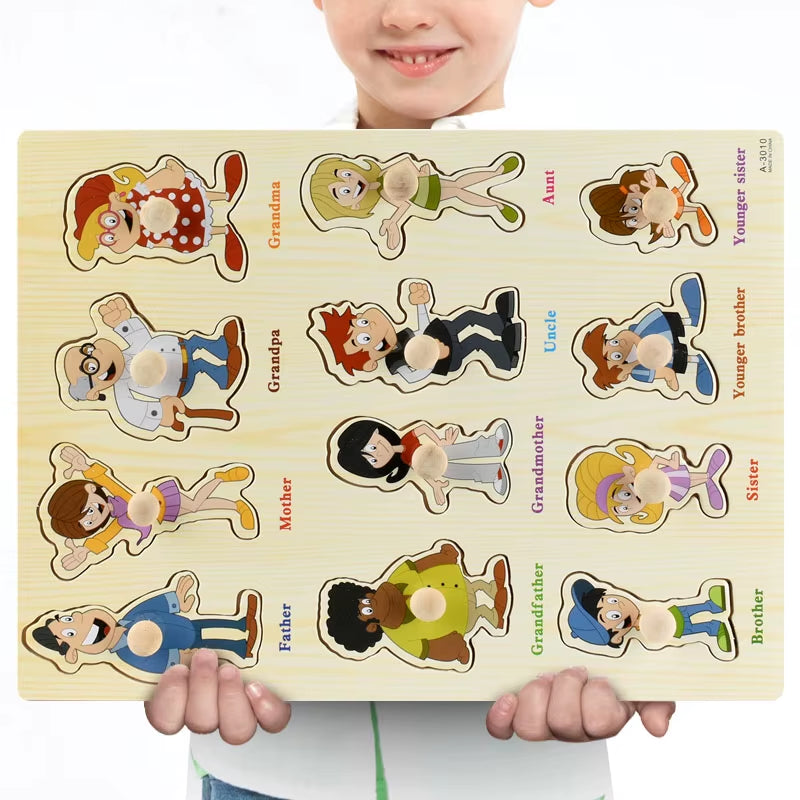 Montessori Wooden Tangram Puzzles