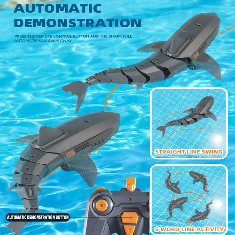 RC Electric Shark Toy