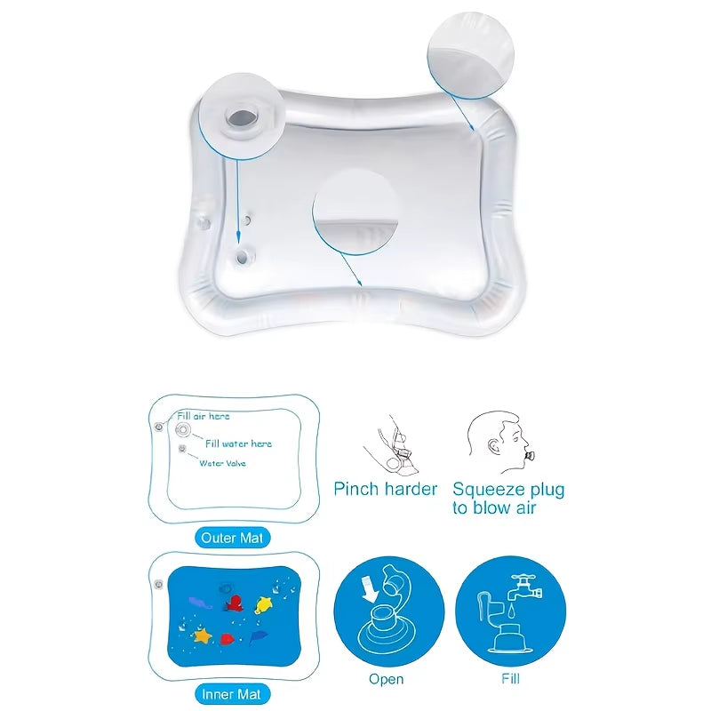 Inflatable Baby Water Play Mat