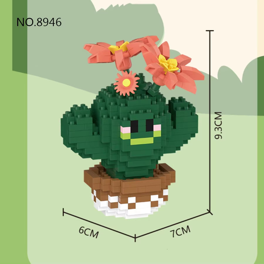 DIY Mini Cactus Block Set