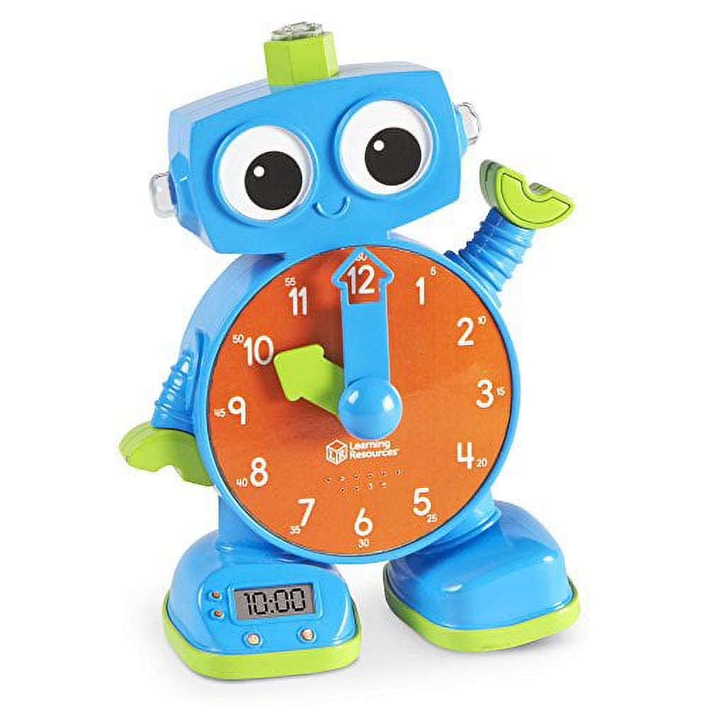 Tock the Learning Clock, Educational Talking & Teaching Clock, Preschool Learning, for Kids Girls Boys, Ages 3,4,5+