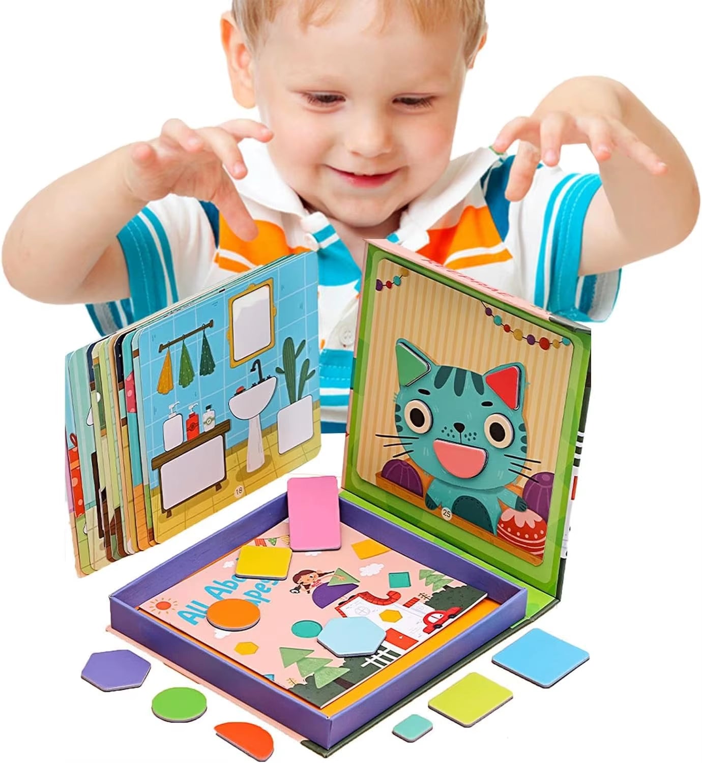Montessori Wooden Mosaic Puzzle