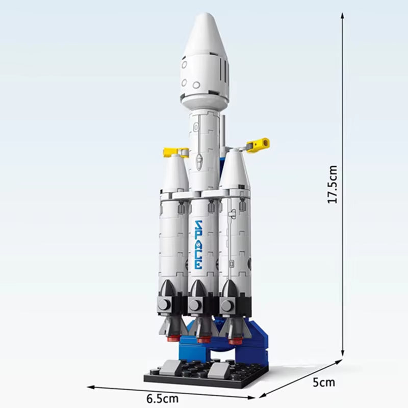 MOC Rocket Building Block Set