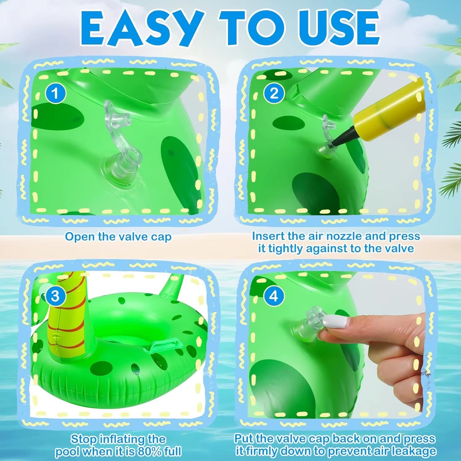 Animal Inflatable Pool Float