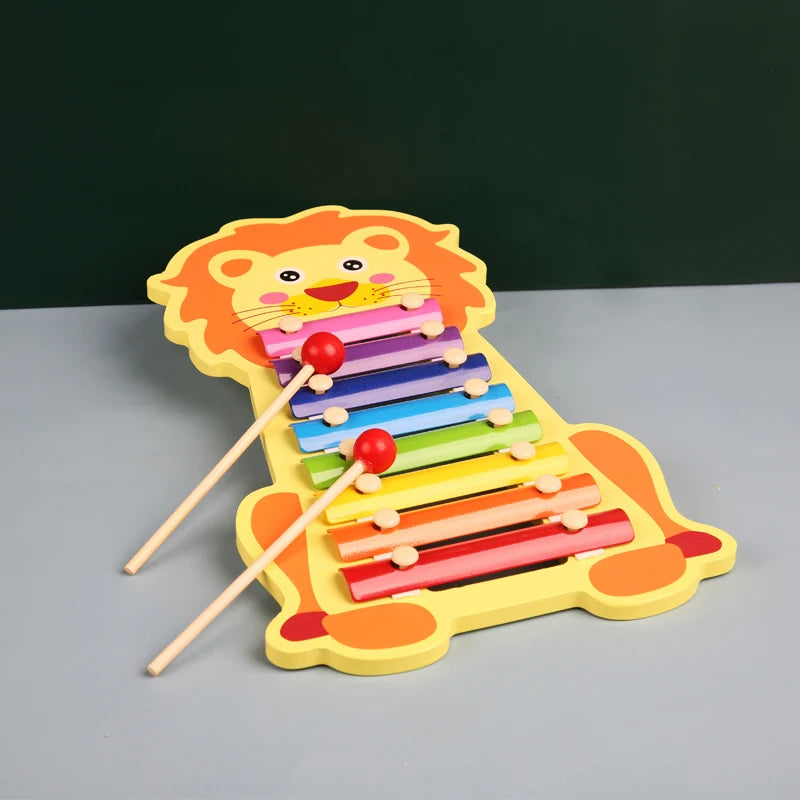 Wooden 8-Tone Xylophone Toy