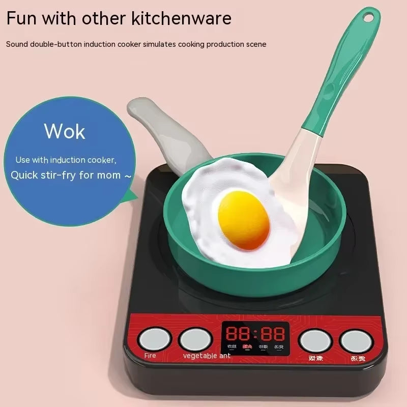 Kids Pretend Play Kitchen Set