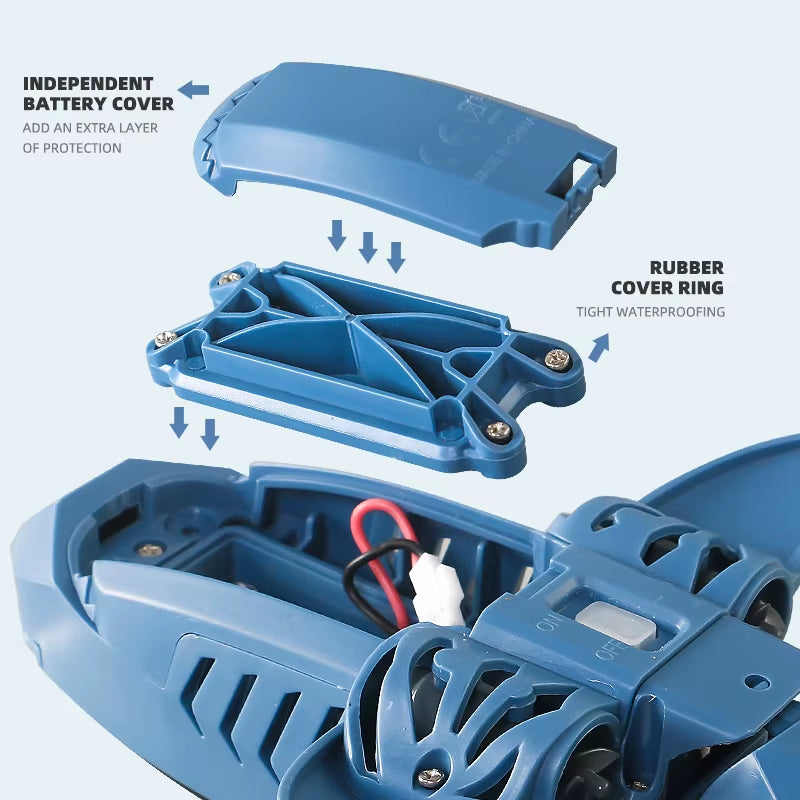 RC Electric Shark Toy