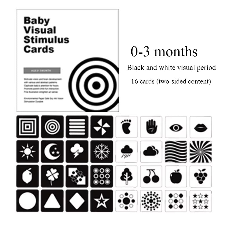 Montessori Black & White Flash Cards