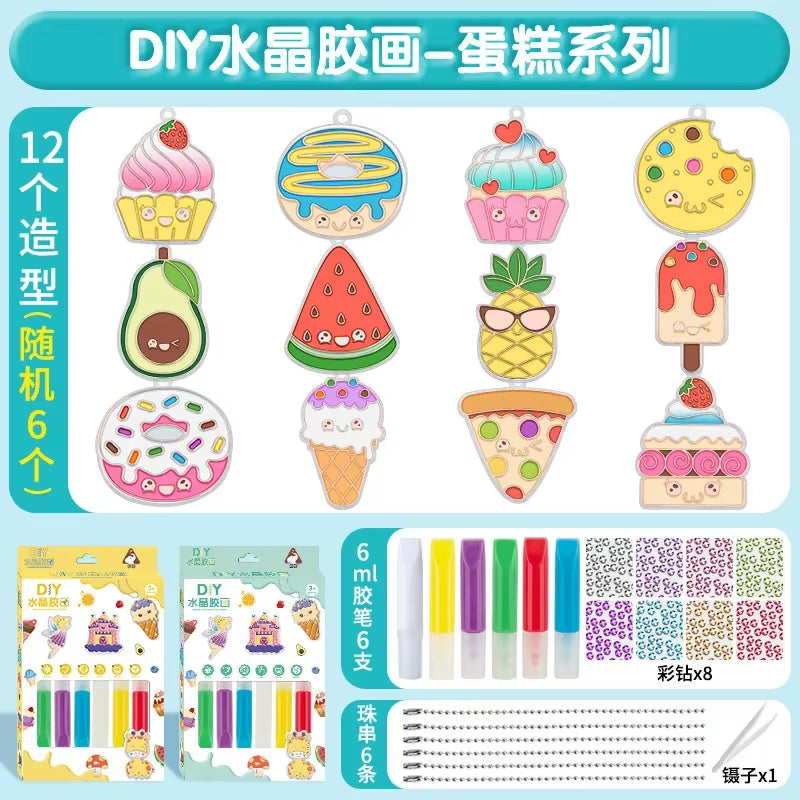 DIY Crystal Glue Art Kit