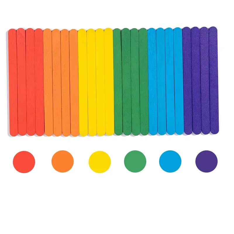 Rainbow Stick Puzzle Toy