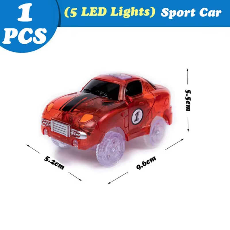 LED Glowing Race Track Set