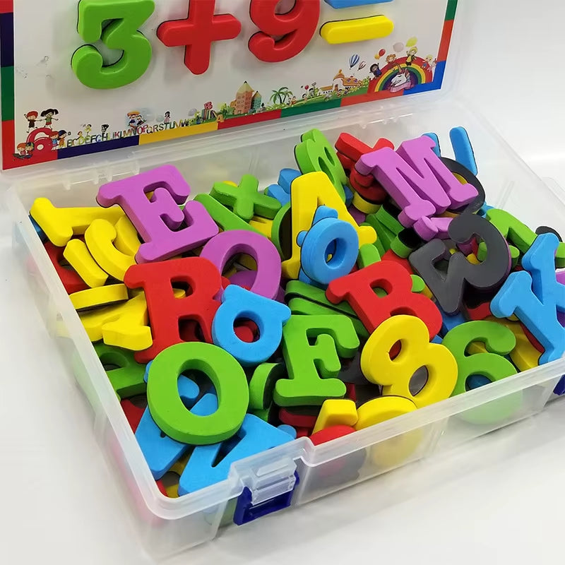 Magnetic Alphabet Number Set