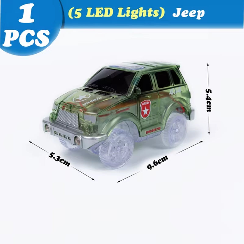 LED Glowing Race Track Set
