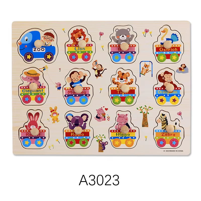 Montessori Wooden Tangram Puzzles