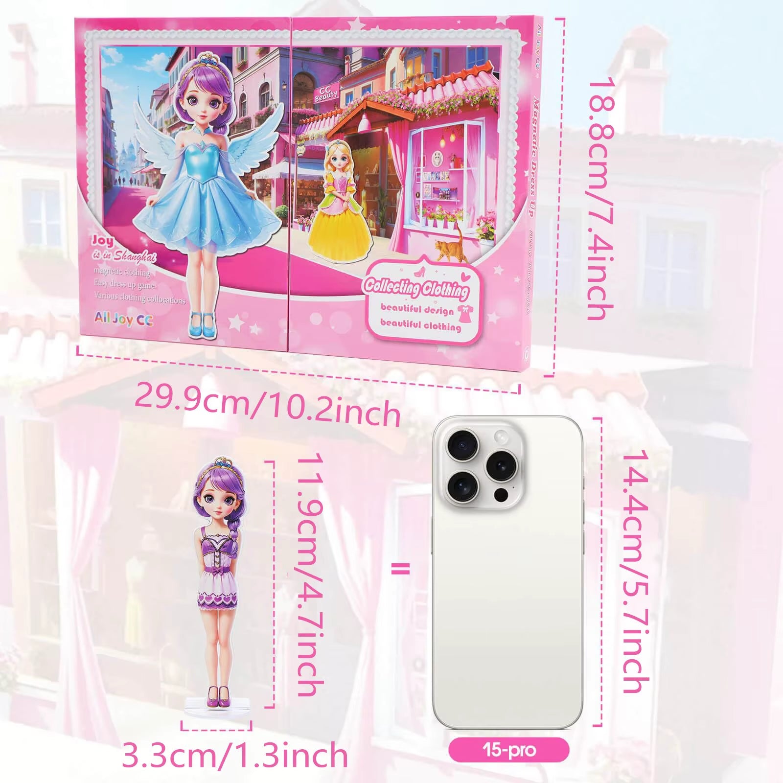 Magnetic Dress-Up Doll Set